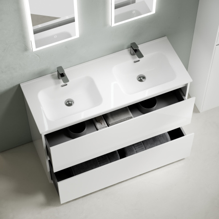 Тумба под раковину Sancos Libra Floor LB120F-2W 120х50 напольная цвет белый